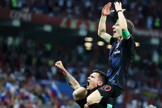 Croácia, a glória no meio do caos