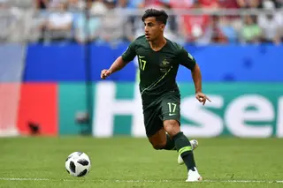 Arzani, internacional australiano de 19 anos que joga no Melbourne City