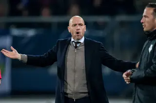 Treinador do Ajax: "A seguir ao FC Porto e ao Benfica somos os únicos a desafiar os grandes da Europa"