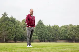 Petit no Parque da Cidade, no Porto,no dia da entrevista