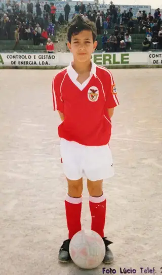 Ricardo Esteves começou a treianr no Benfica com seis anos