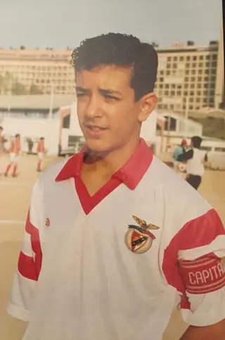 Ricardo Esteves foi capitão dos juniores do Benfica