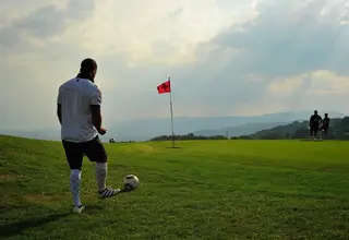 Depois do futebol Ricardo Esteves dedicou-se ao Footgolf