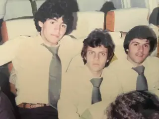 Diego Maradona, Osvaldo Rinaldi, Rubén Rossi