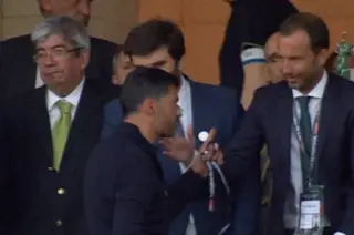 Sérgio Conceição recusa cumprimentar Varandas na tribuna presidencial