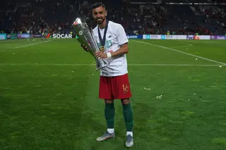 Bruno Fernandes: "Em 2004 era adepto e chorei muito. Tinha a cara pintada, fiquei todo borrado"