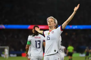 Megan Rapinoe existe, tem voz e não tem medo