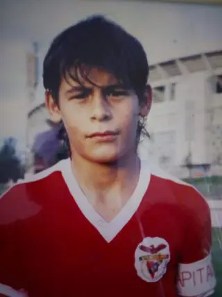 Bruno Caires fez toda a formação no Benfica