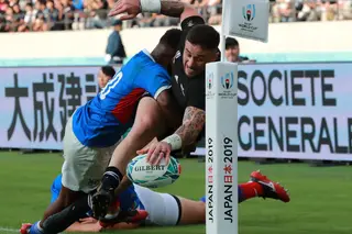 França e Inglaterra estão nos quartos, mas é do novo recorde dos All Blacks que toda a gente fala