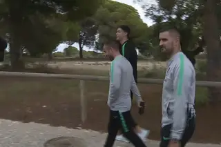 Cristiano, tudo bem contigo? “O Cristiano está bem? Não, o Cristiano está muito bem, o saldo é sempre positivo”