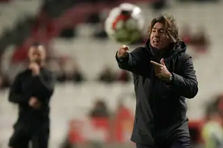 Sá Pinto e o 2.º golo do Benfica: "Aquele golo não foi justo naquele momento. Mas a equipa está de parabéns, psicologicamente foi forte"