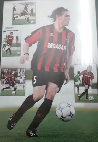 Outro quadro, desta vez com as fotos do SC Olhanense