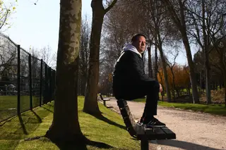 Paulo Sérgio no dia da entrevista, em Torres Vedras