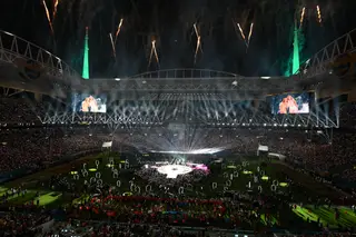 O espetáculo da Super Bowl LIV (vá, 54)