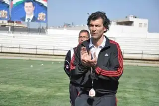 A primeira aventura fora de Rui Almeida enquanto treinador é na Síria em 2010
