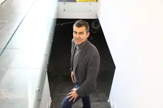 Rui Almeida no dia da entrevista a Tribuna