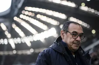 Se sair da Juventus, uma coisa é certa: Maurizio Sarri não arranjará emprego nos correios italianos