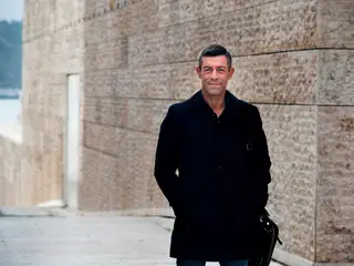 Pedro Caixinha no dia da entrevista a Tribuna