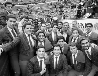 Pedro levou à Plaza México o Grupo de Forcados Amadores de Montemor, no dia 30 de dezembro de 2019