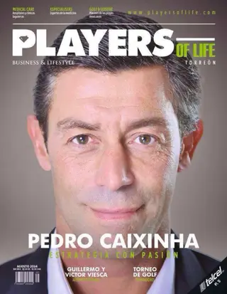 Na capa da revista Players of Life