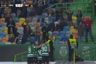 O terceiro golo do Sporting frente ao Basaksehir