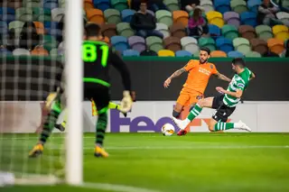 Max deve estar incrédulo. Sportinguista desde pequenino, finalmente fez parte de um jogo em que o Sporting jogou bem (por Diogo Faro)