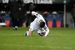 Vietto marcou, mas depois lembrou-se que o coronavírus está descontrolado e mais valia sermos já eliminados, para não viajarmos mais