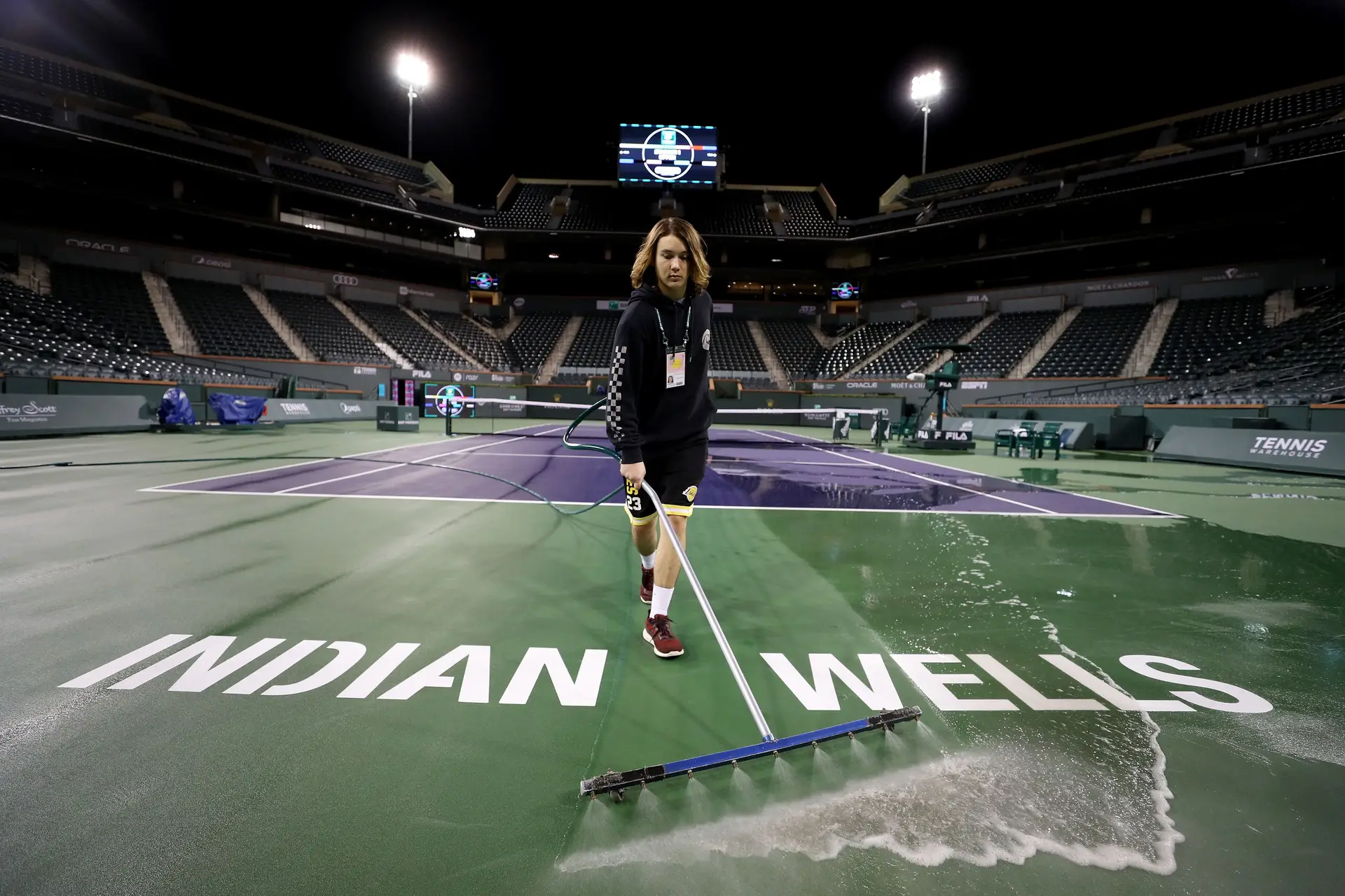 O mítico torneio Indian Wells foi cancelado por causa do coronavírus