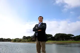 “Estávamos num daqueles treinos de correria doida e o Bölöni diz ao Barbosa: ‘Pedro, isso ’tá lento’. Ele responde: ‘Sim, László, talento!’”