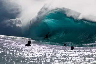 Mike Stewart já foi nove vezes campeão mundial de bodyboard, a última em 1994.