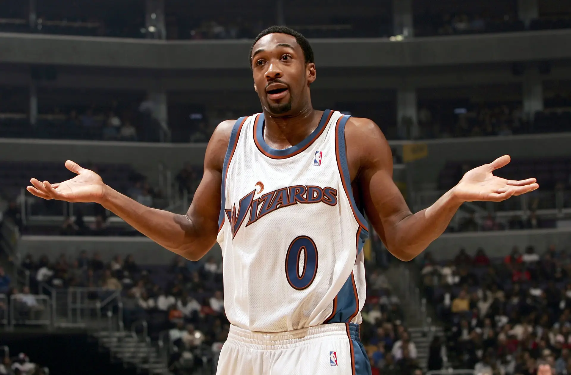 26 de março de 2010: o dia em que Arenas foi condenado por levar quatro armas para o balneário dos Wizards. Por causa de um jogo de cartas