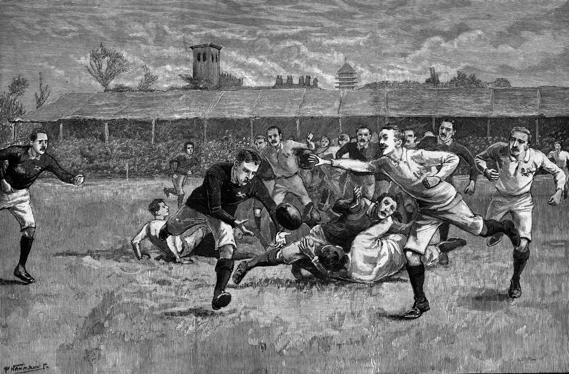 27 de março de 1871: quando as equipas tinham 20 jogadores, os ensaios não valiam pontos e cada um tinha as suas regras