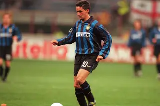 Roma 4-5 Inter. Um dos melhores jogos do ídolo de Blessing Lumueno: um '10' italiano chamado Roberto Baggio