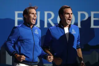 Federer e Nadal, os comparsas a puxarem pela união entre homens e mulheres no ténis