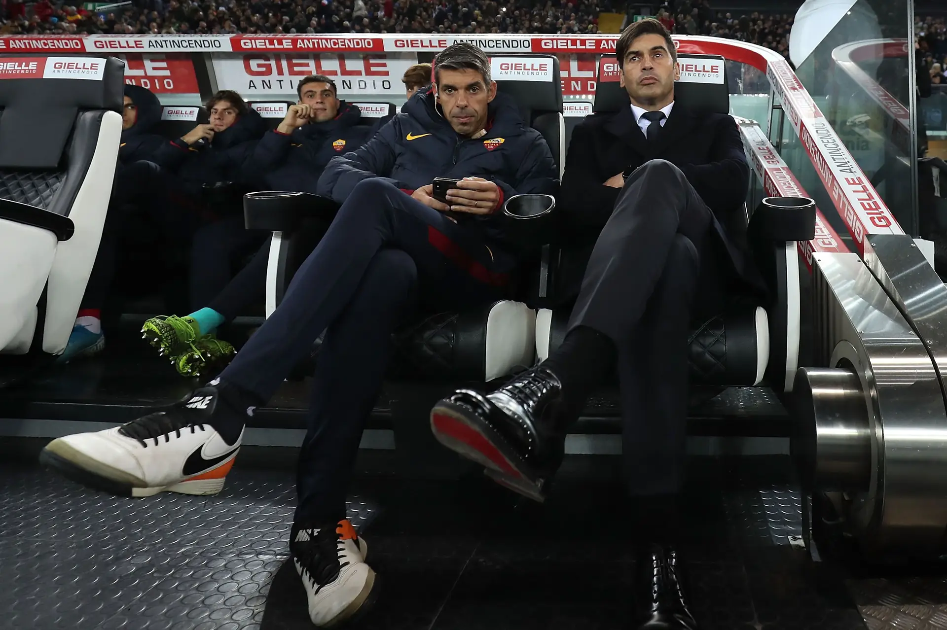 Nuno Campos e Paulo Fonseca estão na Roma desde o início da época 2019/20, depois de três anos no Shakhtar Donetsk