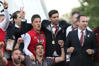 Em 2015/16, conquistaram a Taça de Portugal no Braga, algo que o clube não conseguia há 50 anos