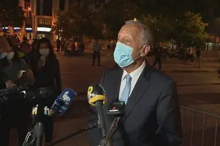 Marcelo: "Tenho uma vaga sensação de que ainda poderemos em agosto ter uma boa notícia em termos de futebol internacional em Portugal"