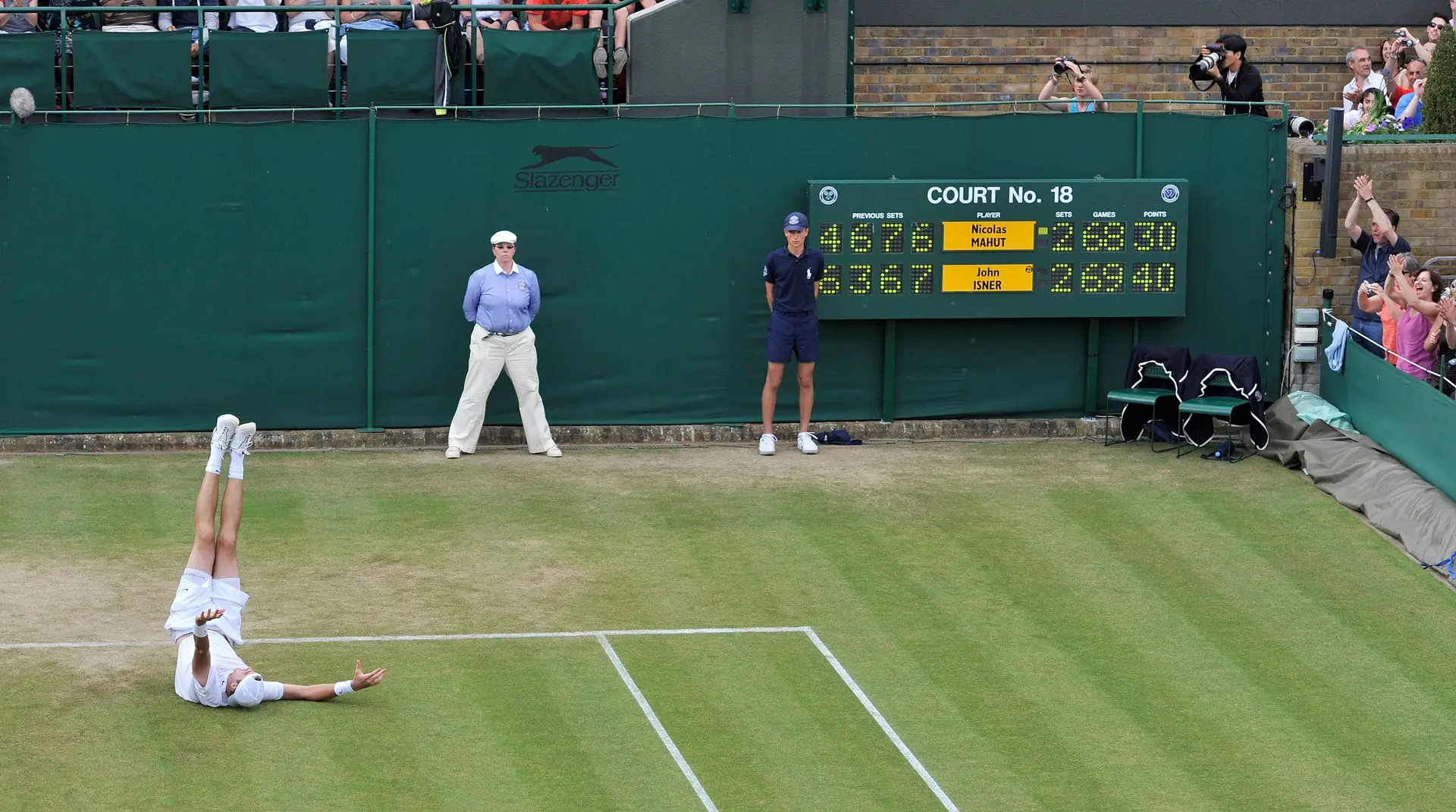 13 anos daquele jogo interminável: três dias de ténis entre Isner