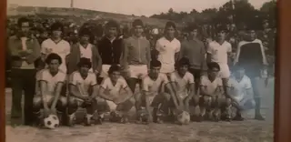 Iniciados do Aliados de Lordelo. José Mota é o 4º em baixo a partir da direita