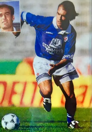 Depois de sair do Benfica César jogou no Belenenses em 1995/96