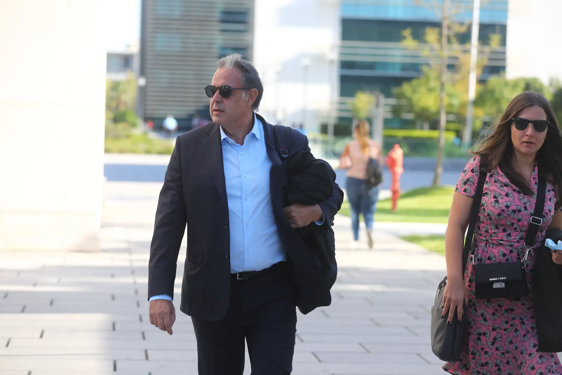 Tiago Rodrigues Bastos, representante da sociedade de advogados PLMJ no julgamento de Rui Pinto