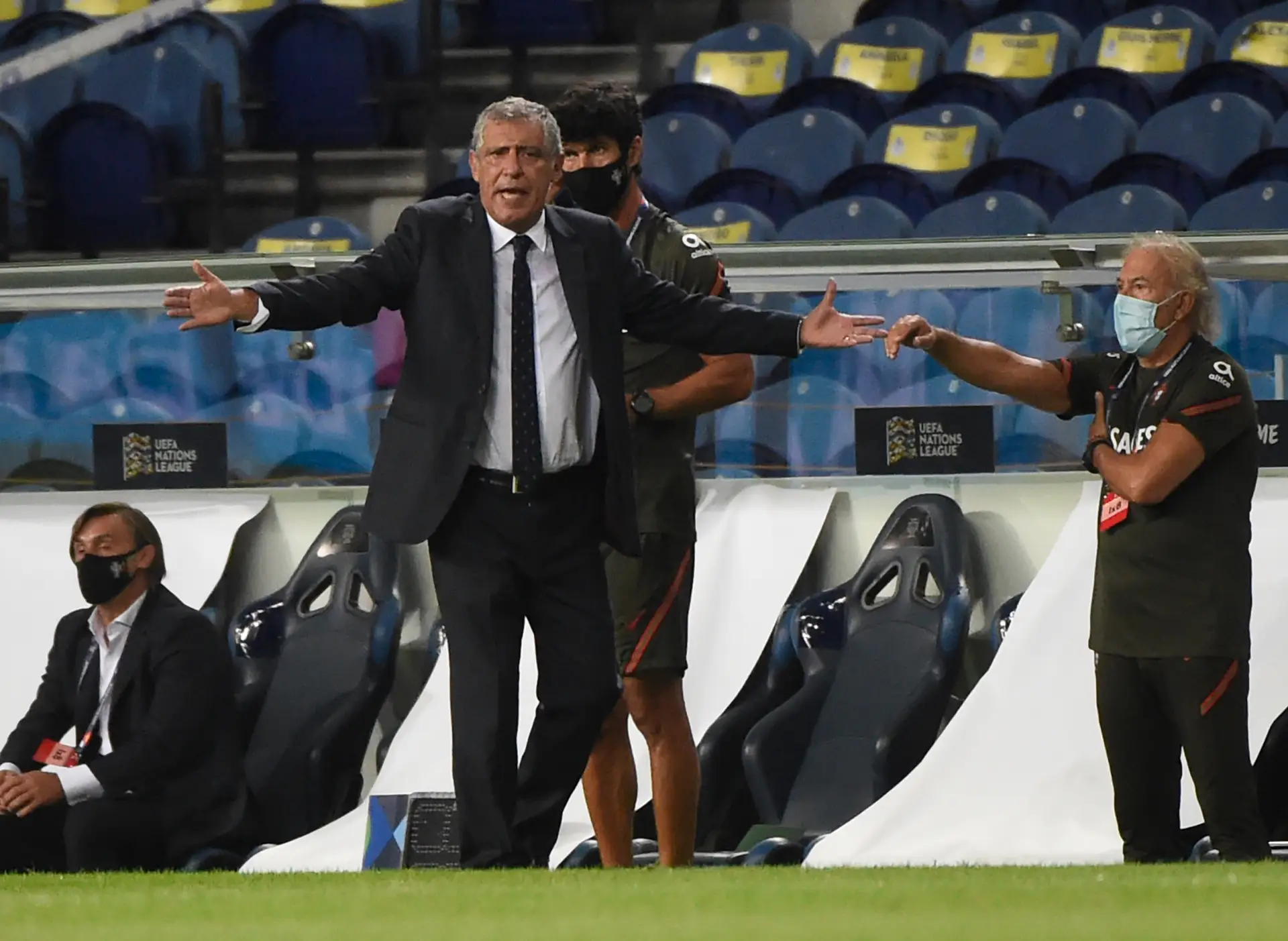 Fernando Santos e a covid-19: “Somos das pessoas mais testadas que há”