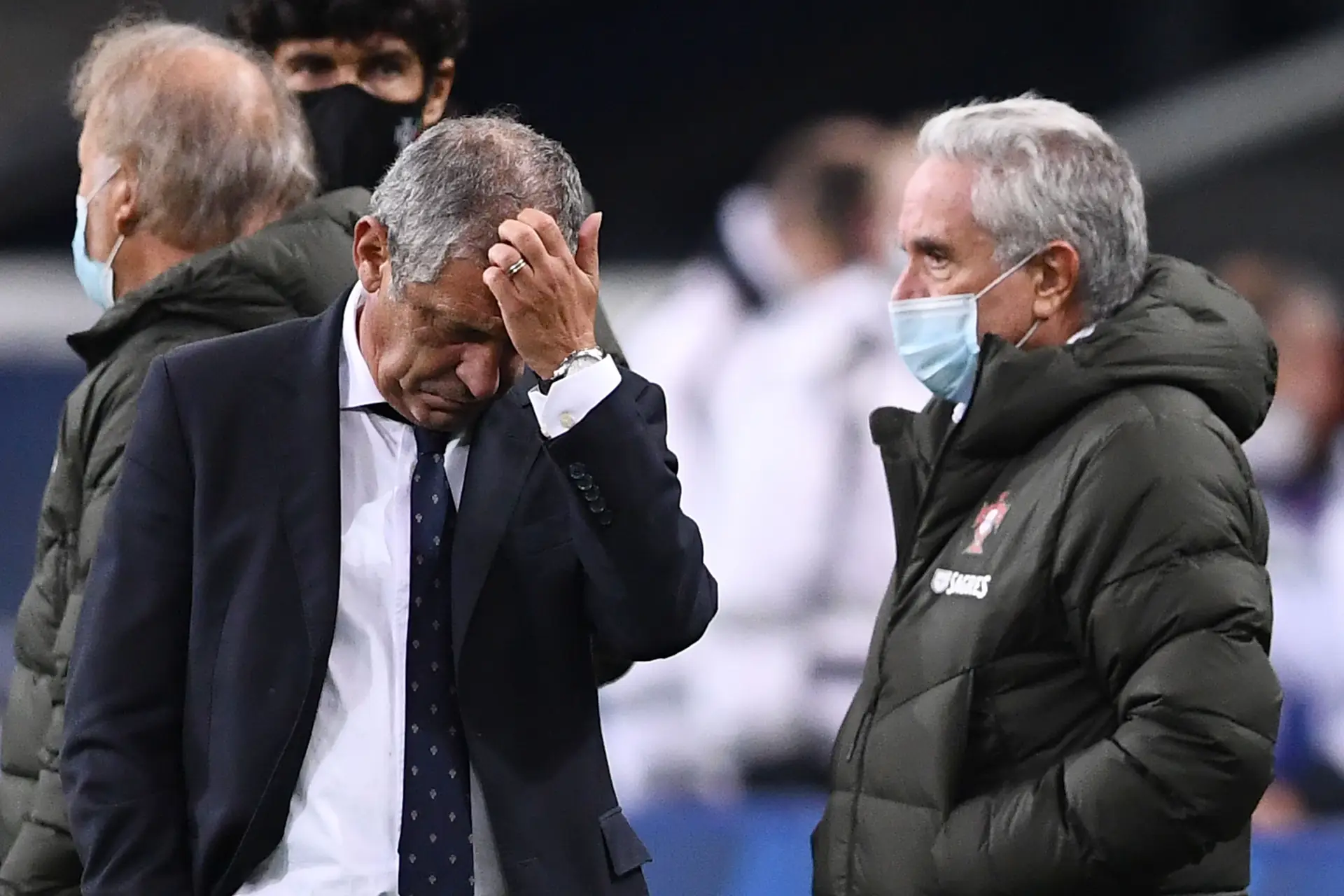 Fernando Santos: "Os jogadores foram muito cautelosos"