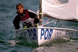 Joana Pratas nos Jogos Olímpicos de 2000