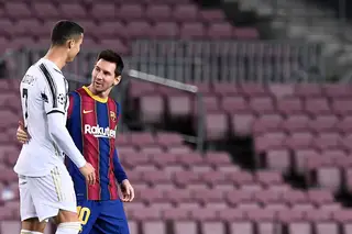 Ronaldo e Messi: "Há sempre esse duelo. Deu para mim, mas têm sido sempre boas batalhas. Hoje levei a melhor"