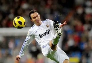 Em ação pelo Real Madrid