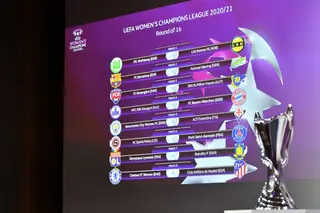 Os jogos das portuguesas ainda nos oitavos-de-final da Liga dos Campeões feminina