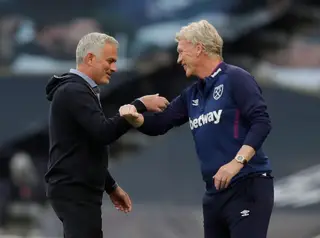 "Excelente treinador, muitos títulos": David Moyes venceu Mourinho pela primeira vez e deixou-lhe elogios