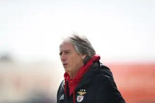 “Eu vejo muita coisa dita em relação ao Jorge Jesus, mas não preciso de intermediário para falar com ele. Se está bem ou mal...”