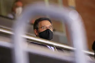 Ex-presidente do FC Barcelona em "liberdade provisória"